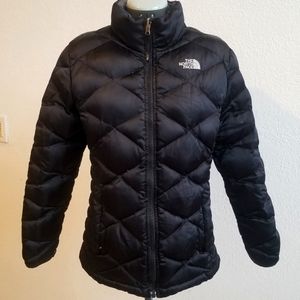The North Face puffer coat - women's small, children's XL
